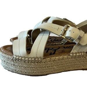 Sam Edelman White Espadrilles